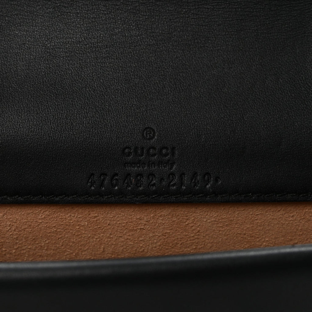Velvet Super Mini Dionysus Shoulder Bag Black