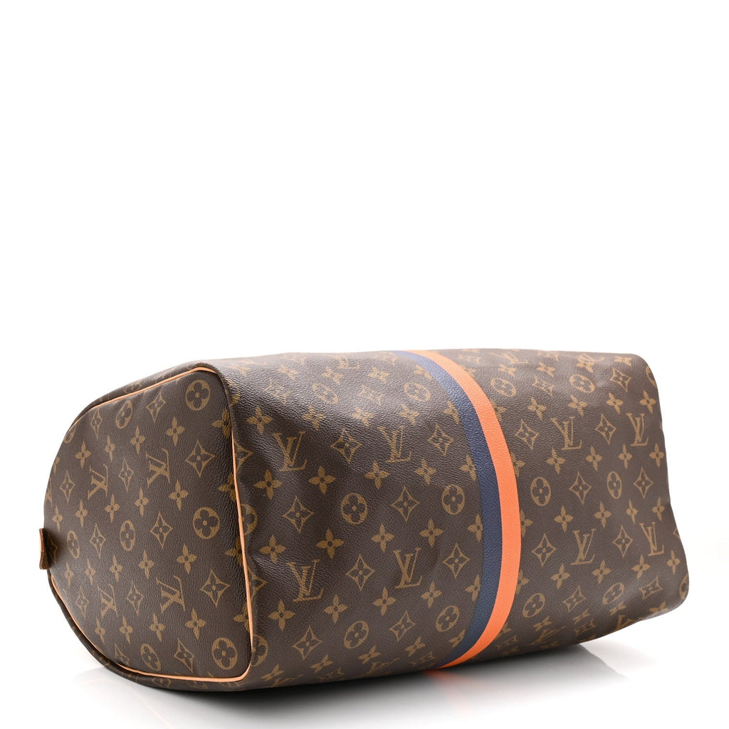 Monogram My LV Heritage Speedy 40 Orange Navy