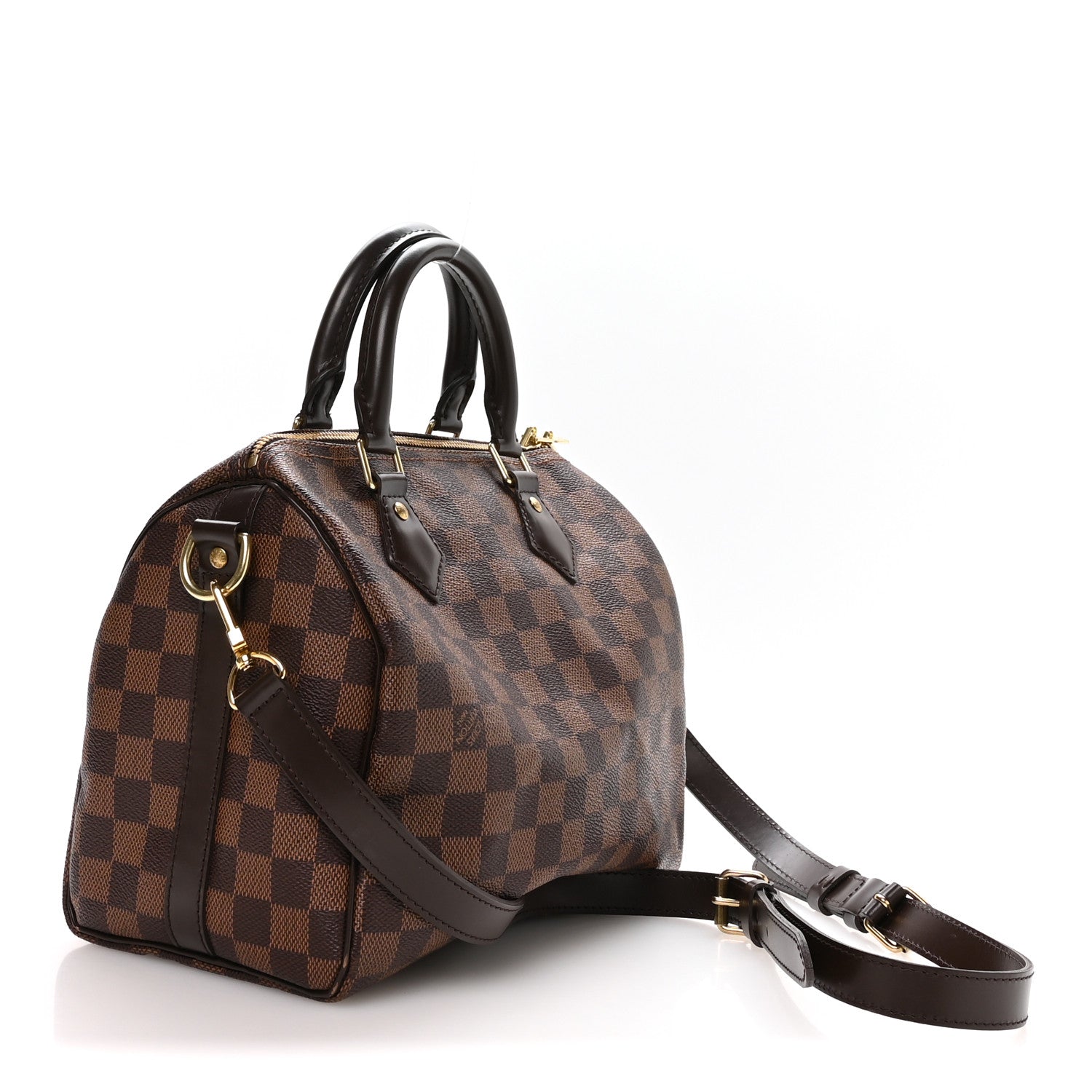 Damier Ebene Speedy Bandouliere 25