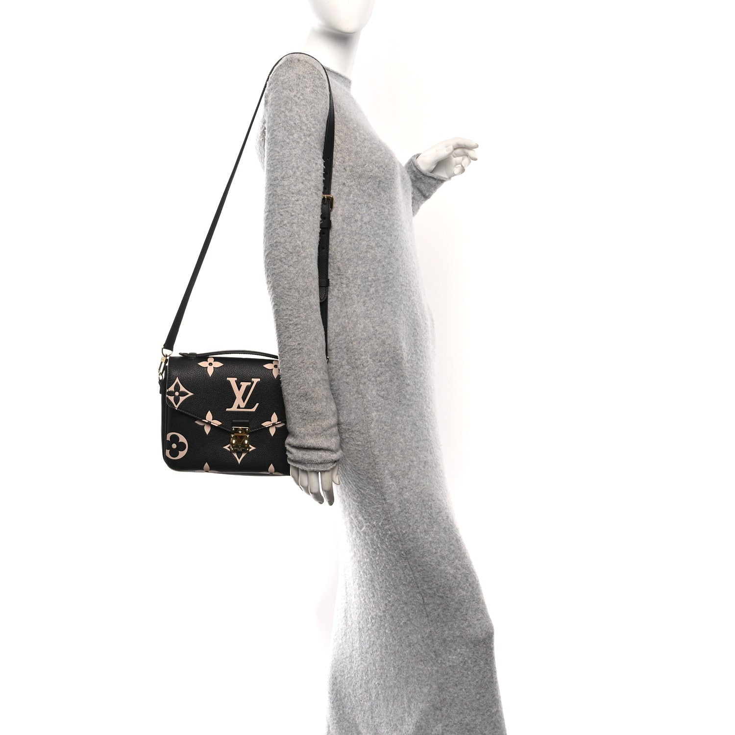 Empreinte Monogram Giant Pochette Metis Black Beige