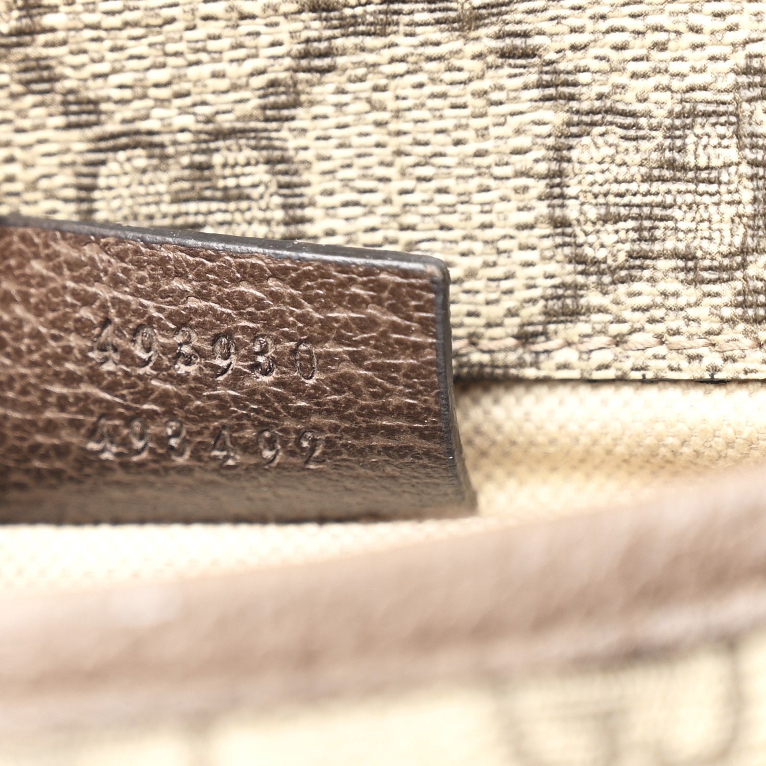 GG Supreme Monogram Neo Vintage Web Belt Bag Brown