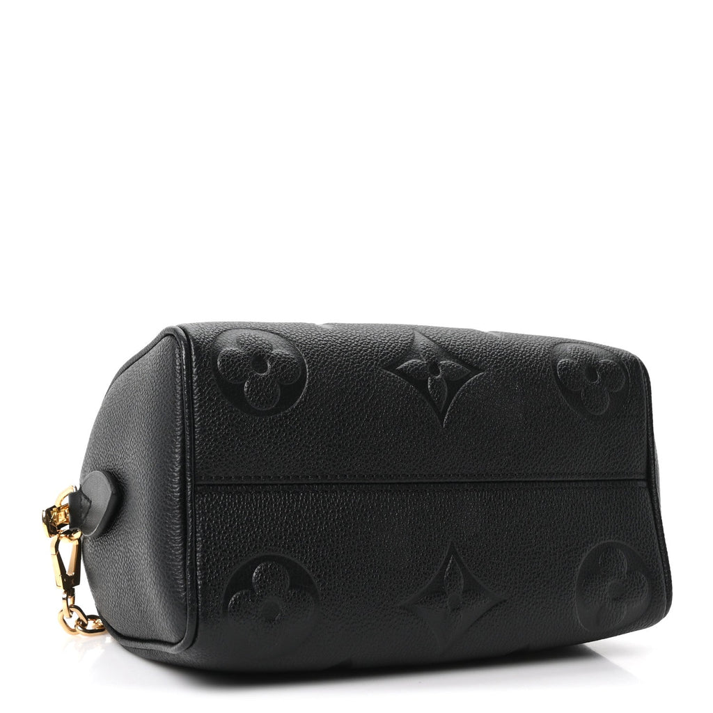 Empreinte Monogram Giant Speedy Bandouliere 20 Black