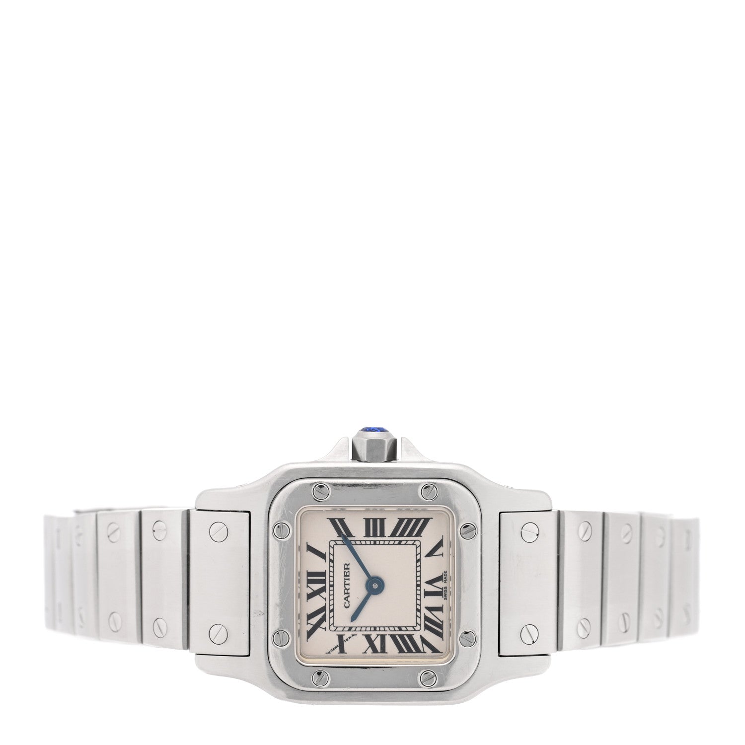 Stainless Steel 24mm Santos de Cartier Galbee Quartz Watch