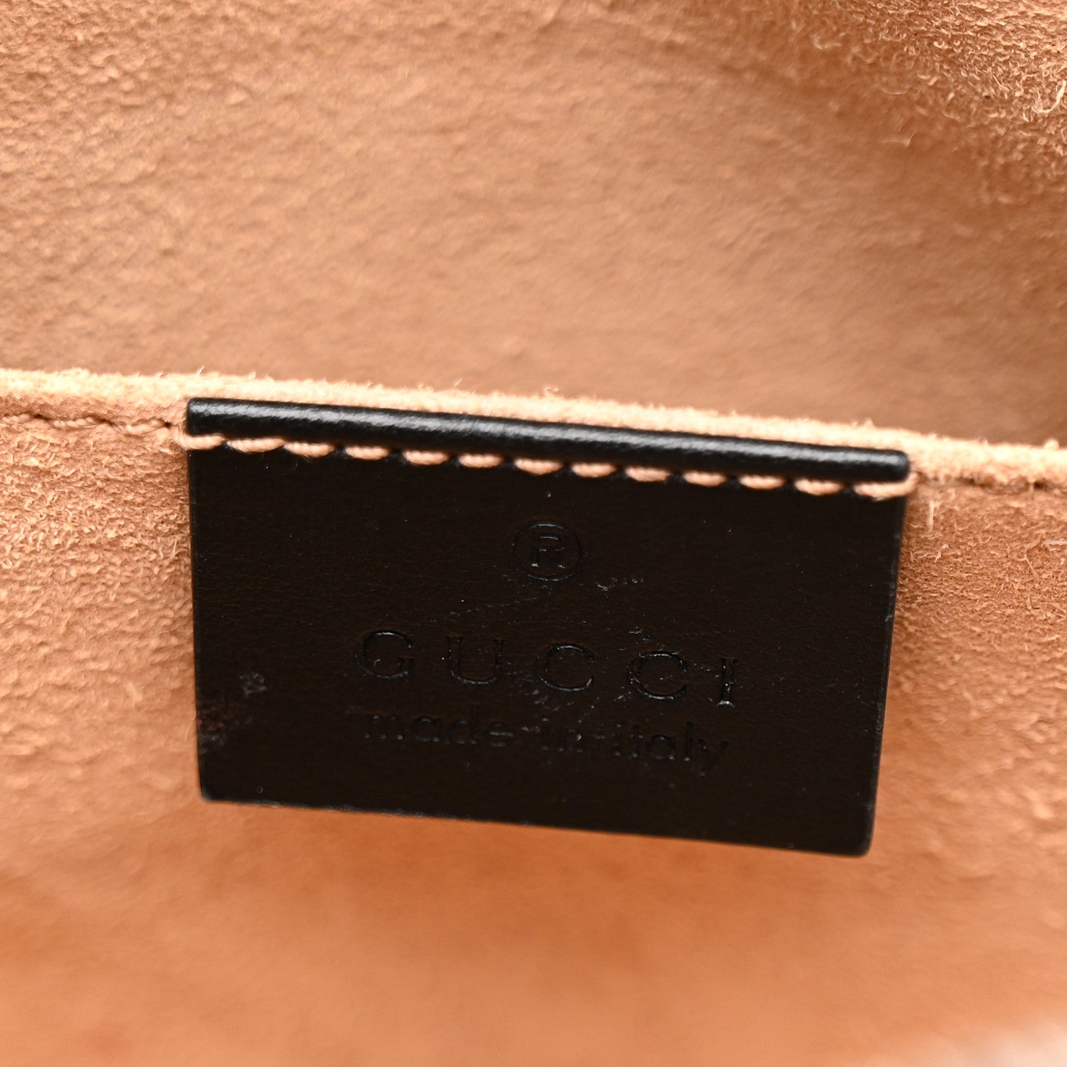 Calfskin Matelasse Small GG Marmont Chain Shoulder Bag Black