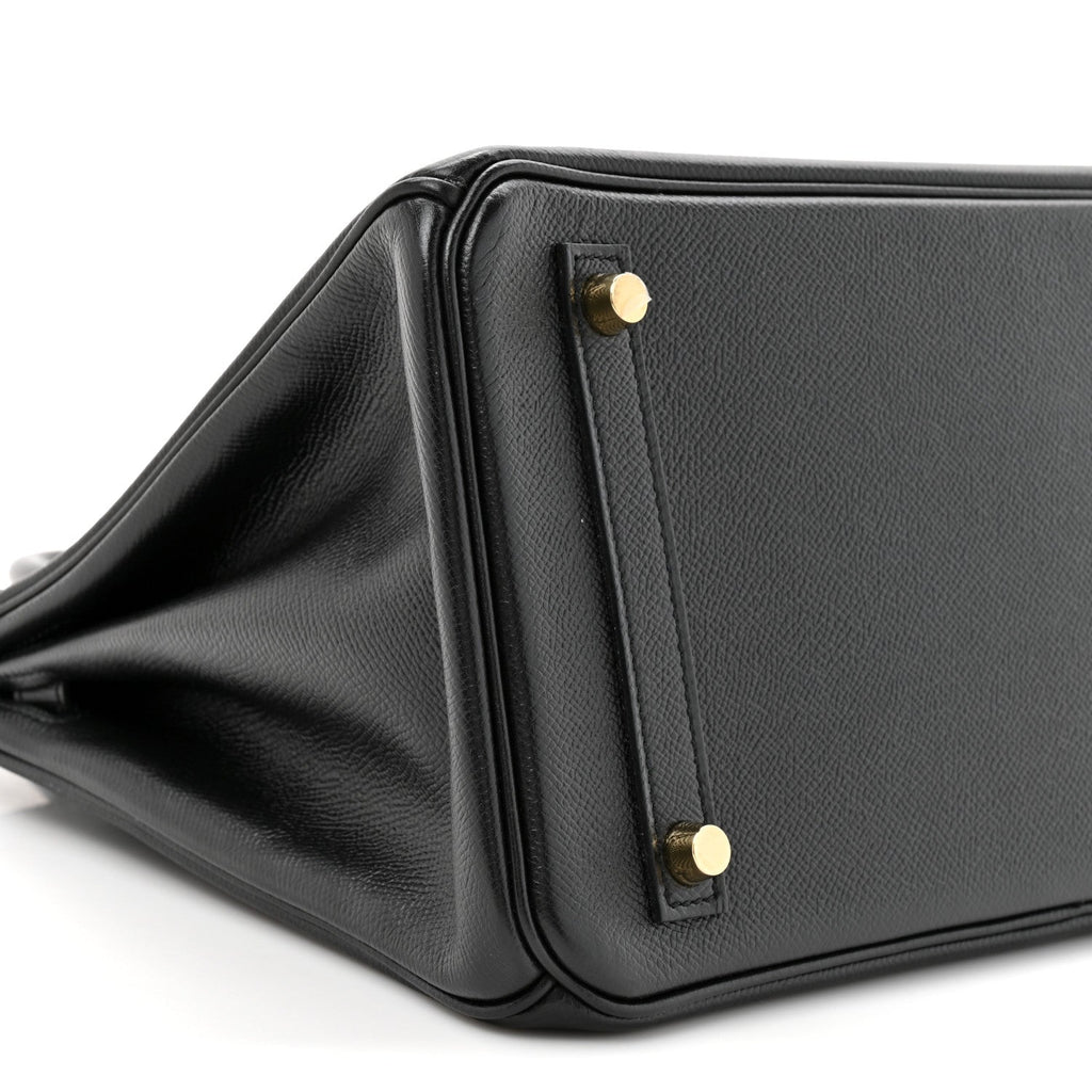 Epsom Birkin 30 Black