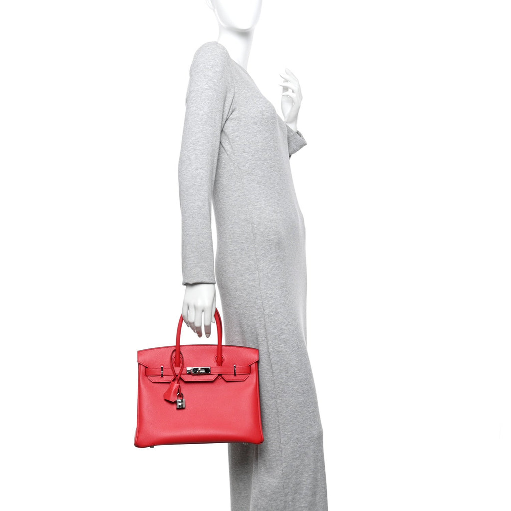 Epsom Birkin 30 Pivoine