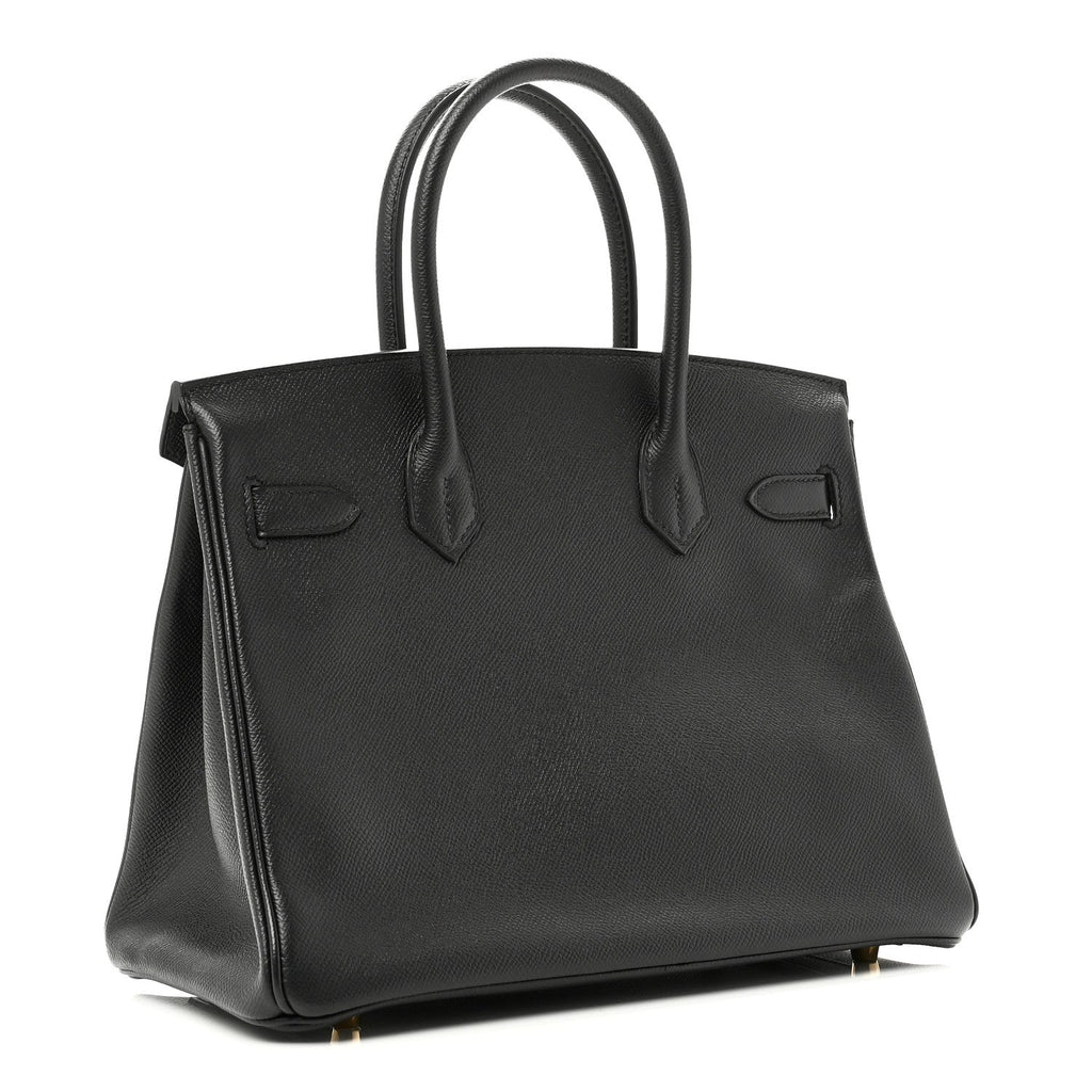 Epsom Birkin 30 Black