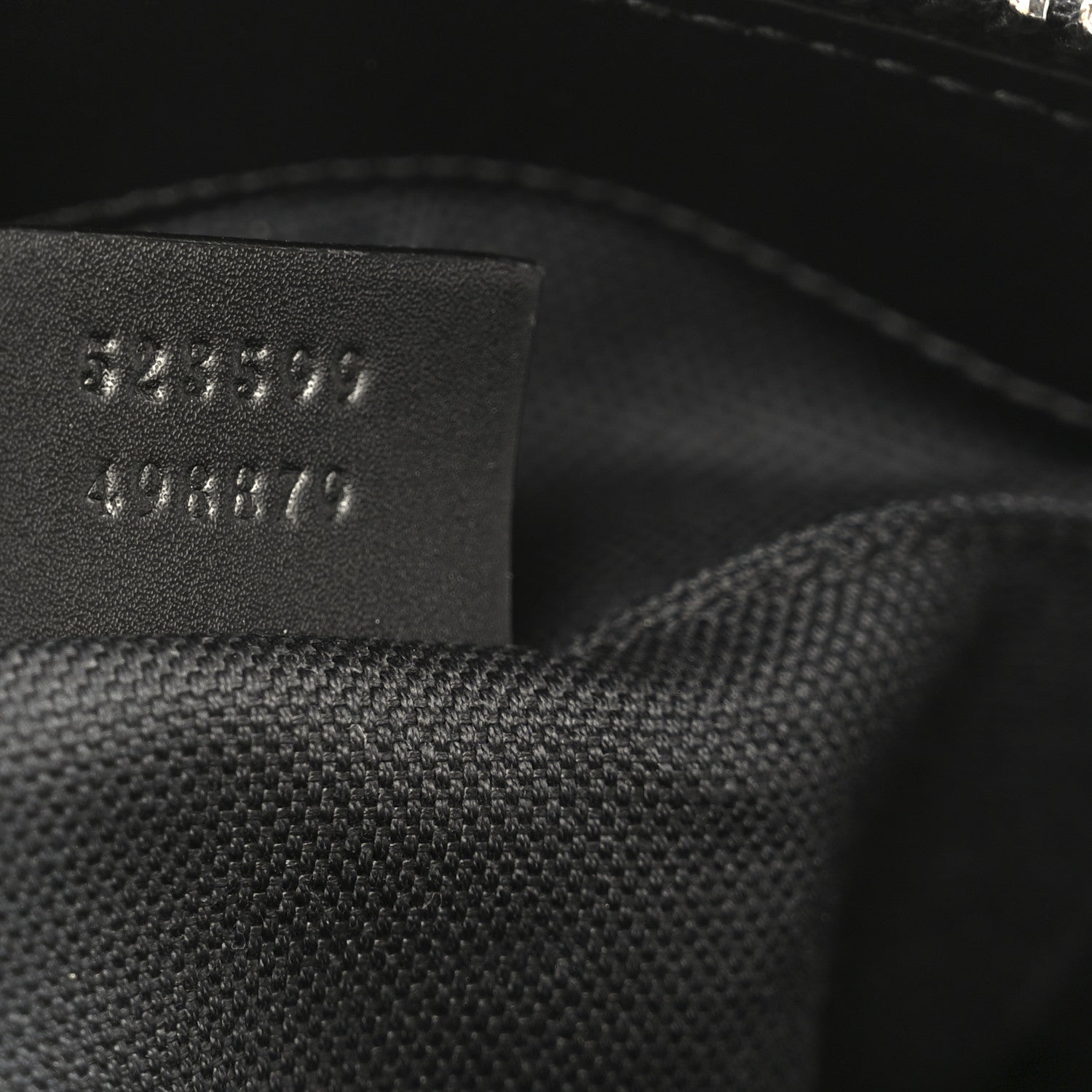 GG Supreme Monogram Web Small Flat Messenger Bag Black Grey
