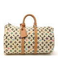 Monogram Craggy Keepall Bandouliere 45 Vanilla