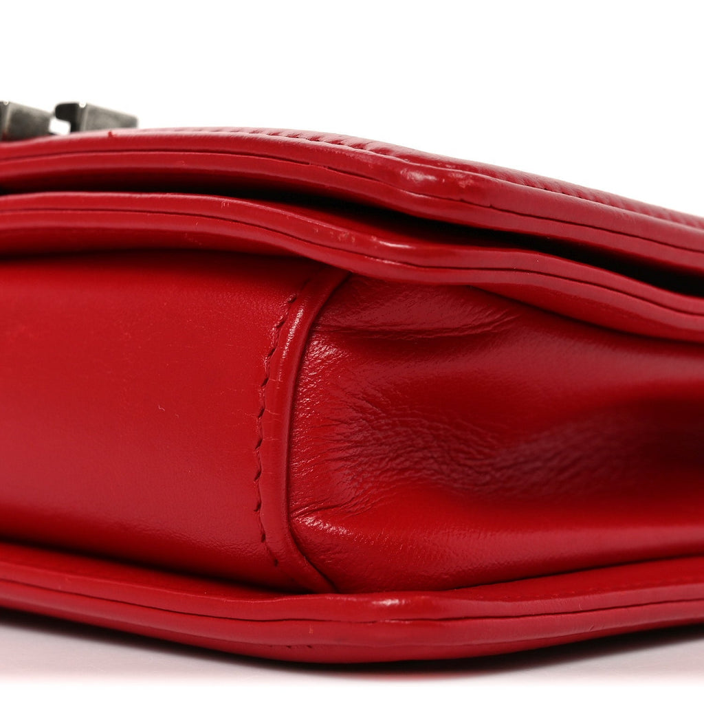 Galuchat Stingray Small Boy Flap Red
