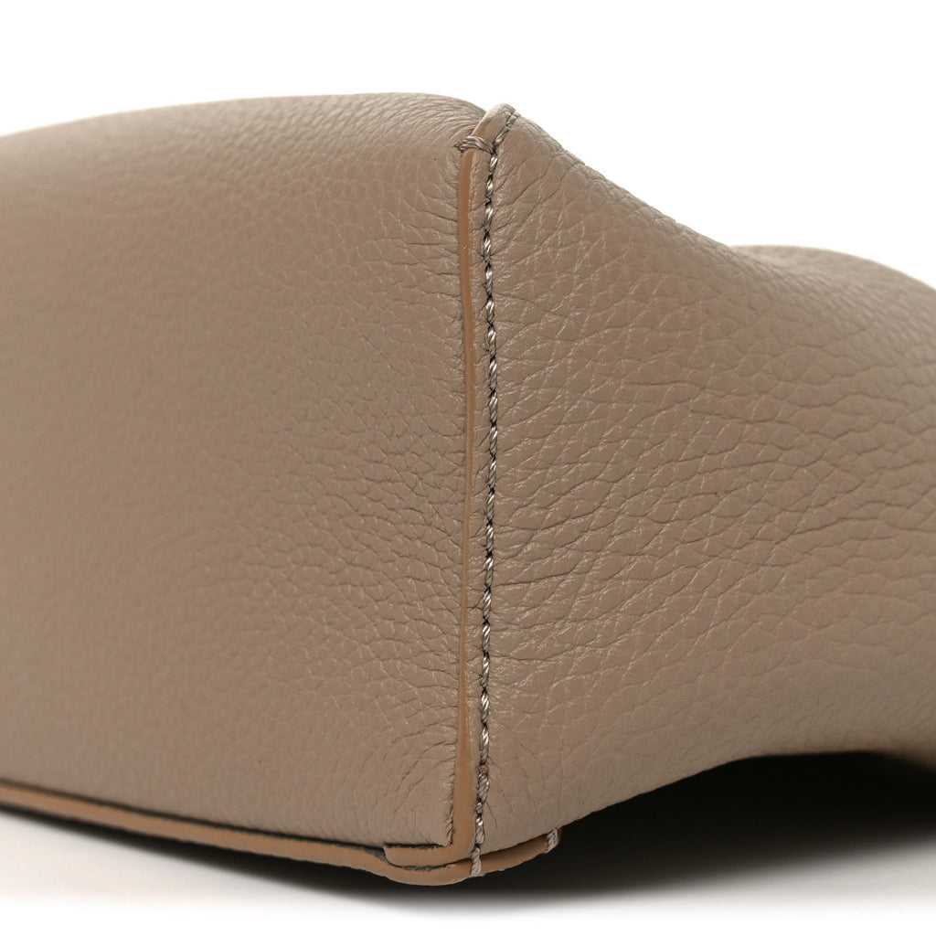 Soft Grained Calfskin Mini Puzzle Edge Bag Sand