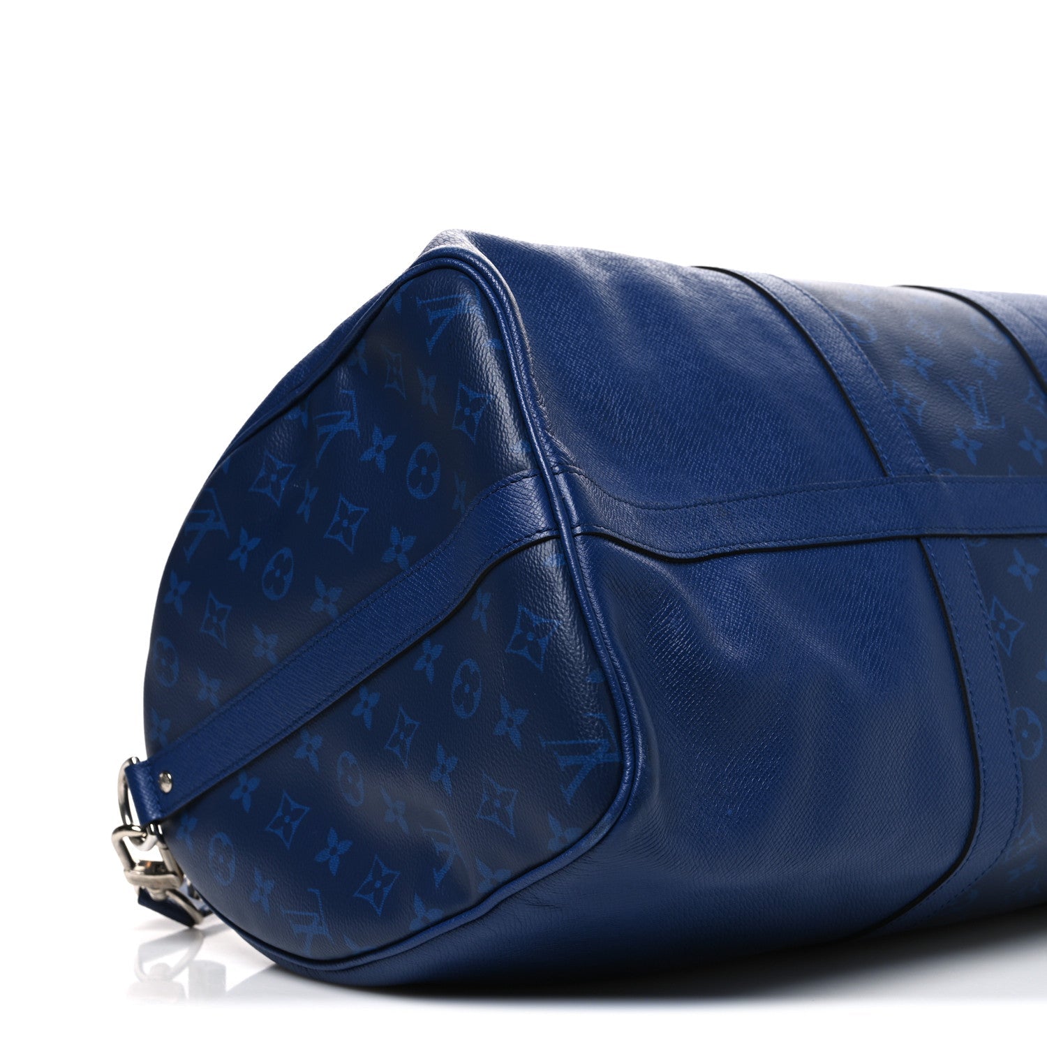 Taiga Monogram Eclipse Keepall Bandouliere 50 Pacific Blue