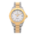 Stainless Steel 18K Yellow Gold Mother of Pearl 32mm Aquaracer Quartz Watch WBD1322