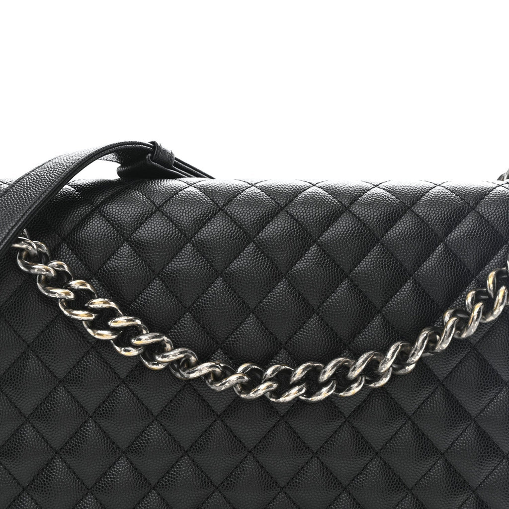Caviar Quilted New Medium Boy Flap Black