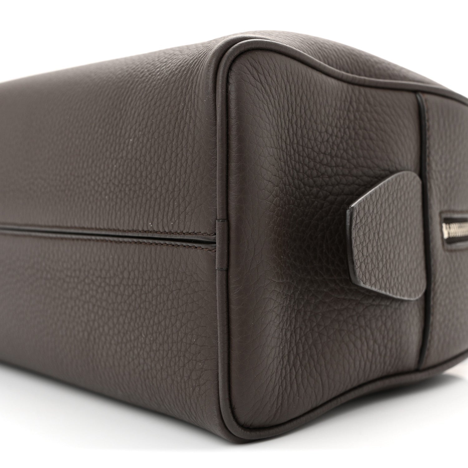 Grained Calfskin EW India Deep Brown