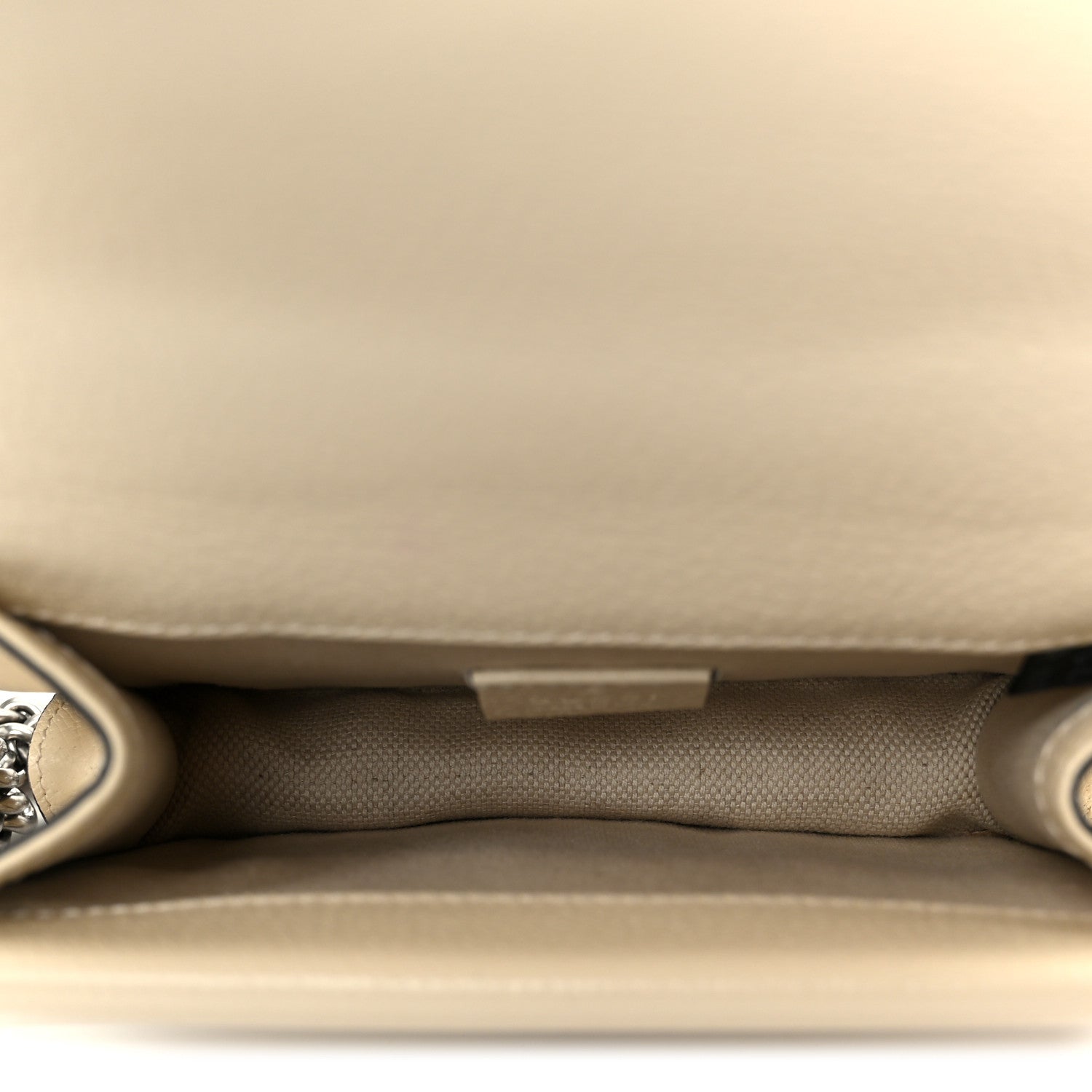 Textured Calfskin Crystal Mini Dionysus Shoulder Bag Mystic White