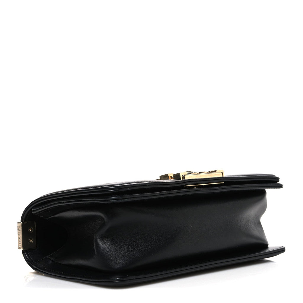 Galuchat Stingray Small Boy Flap Black