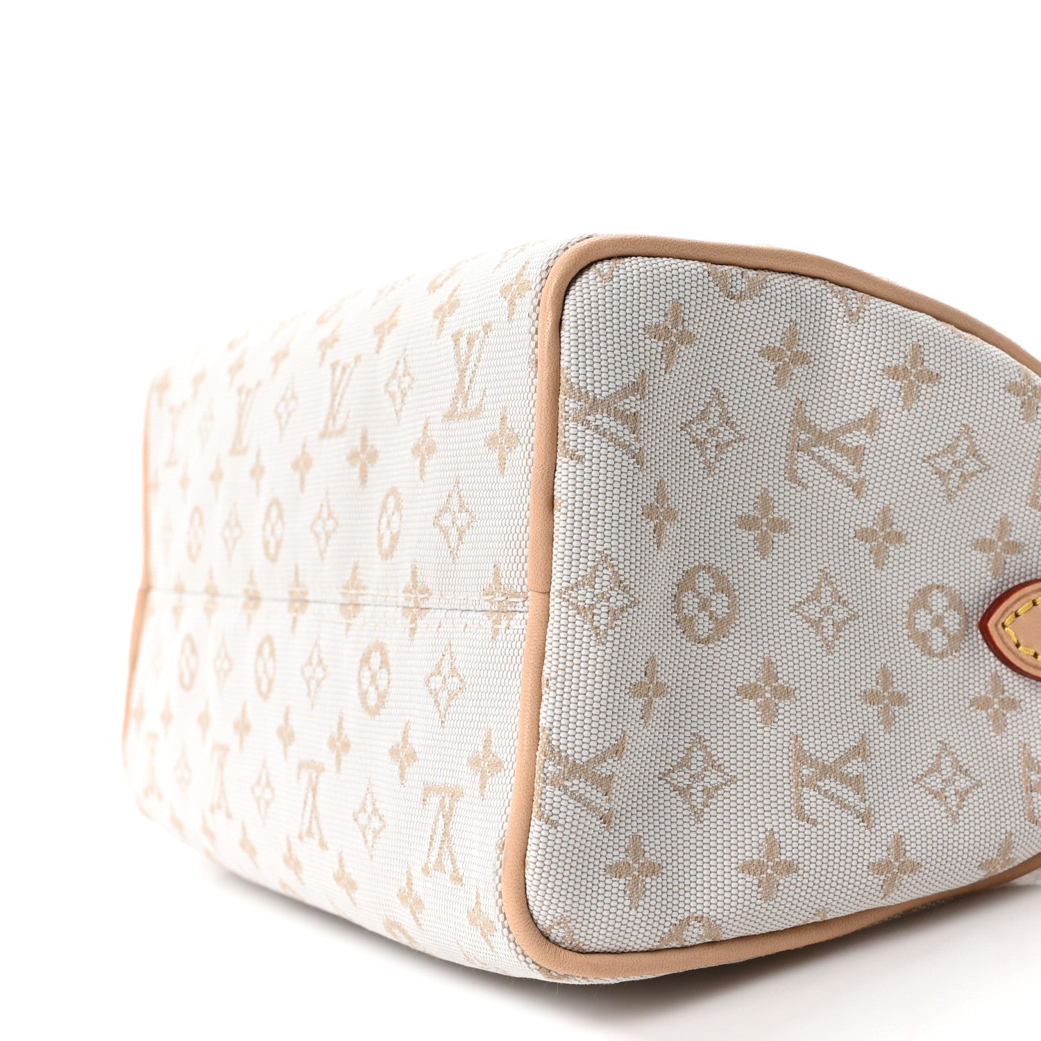 Monogram Mini Jacquard Speedy Bandouliere 20 Mastic Cream