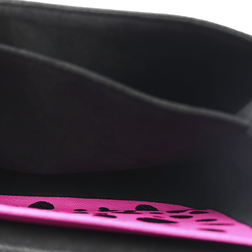 LV x YK Empreinte Monogram Giant Pochette Metis Black Fuchsia