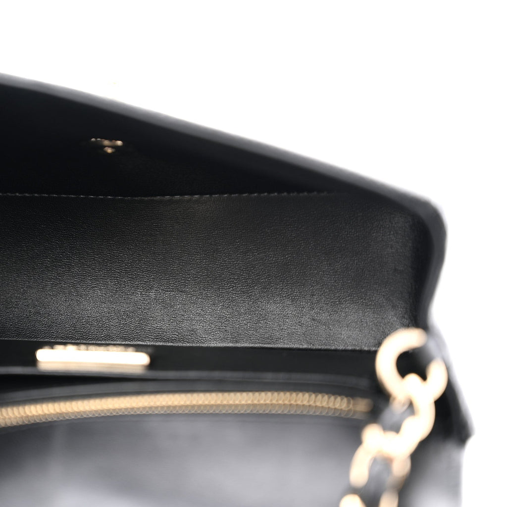Lizard Mini Rectangular Flap Black