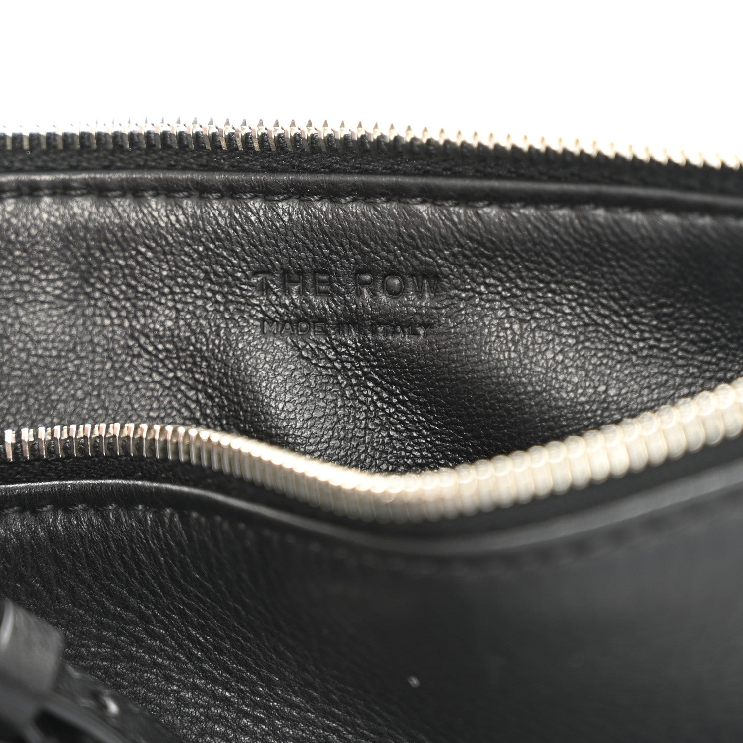 Grained Calfskin 90's Bag Black