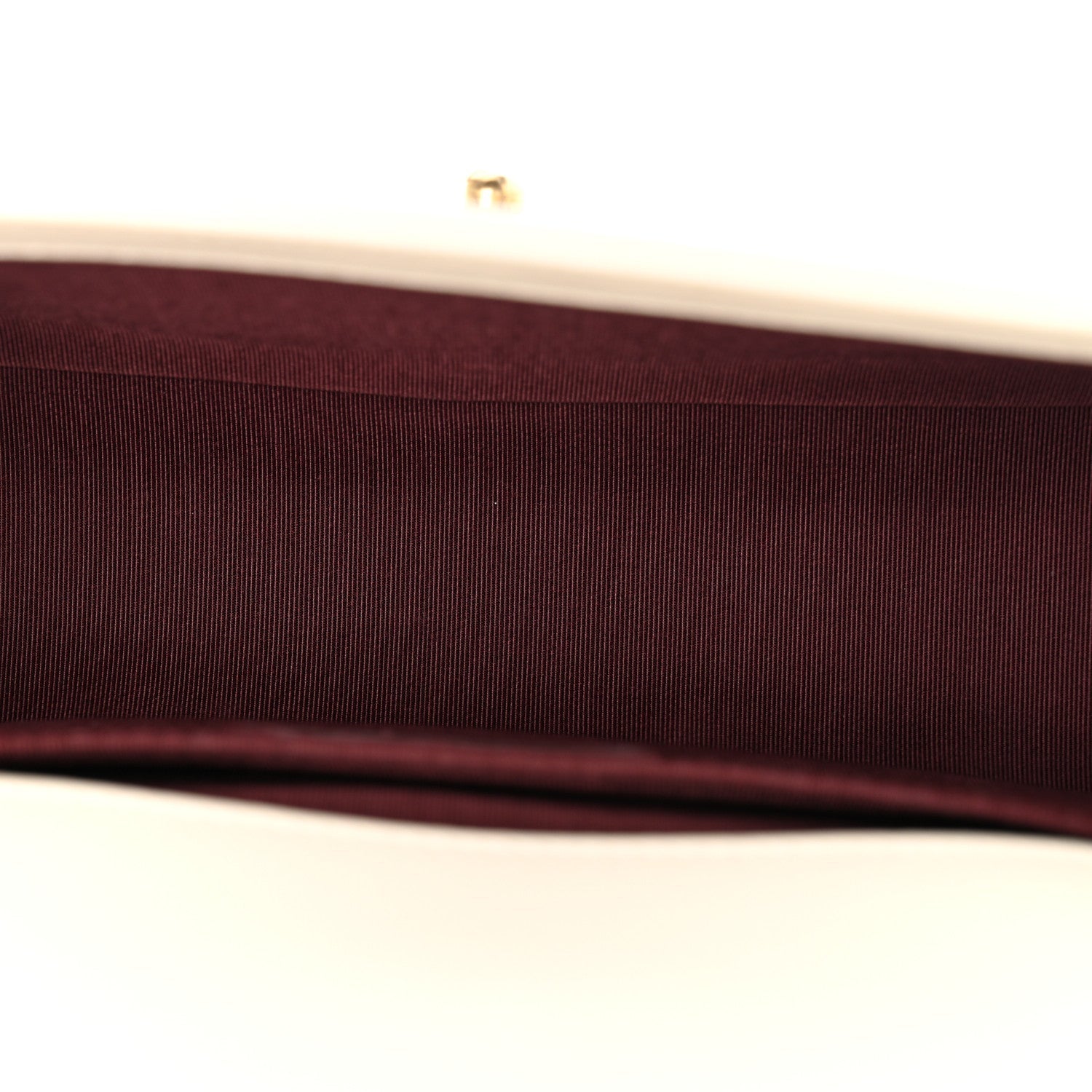Caviar Suede Calfskin Chevron Medium Boy Flap White