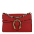 Calfskin Super Mini Dionysus Shoulder Bag Hibiscus Red