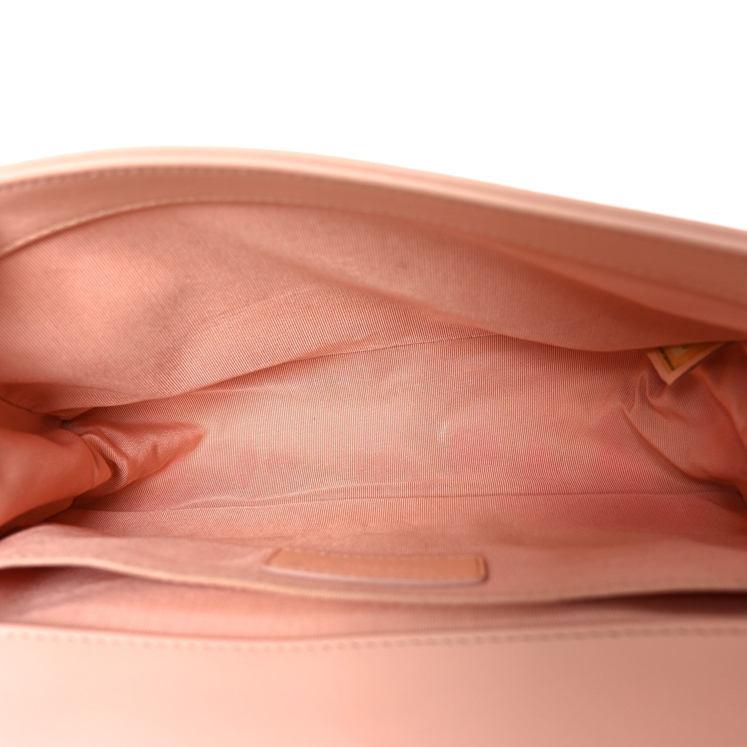 Lambskin Quilted Medium Boy Flap Light Pink