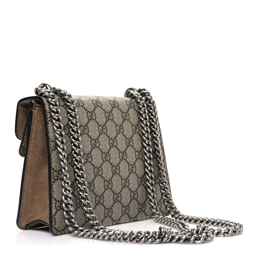 GG Supreme Monogram Mini Dionysus Shoulder Bag Taupe
