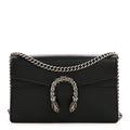 Calfskin Super Mini Dionysus Shoulder Bag Black