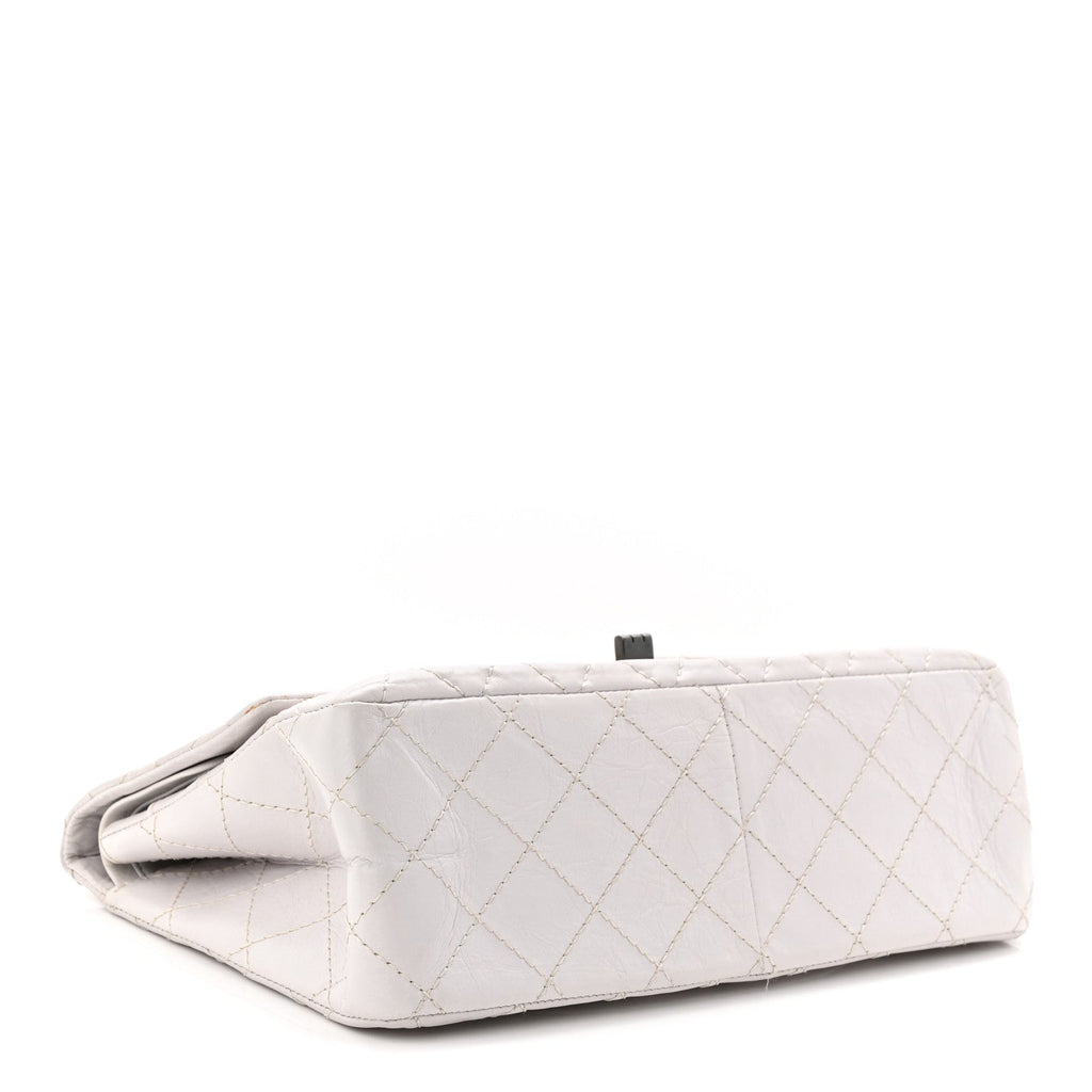 Aged Calfskin 2.55 Reissue 226 Flap White