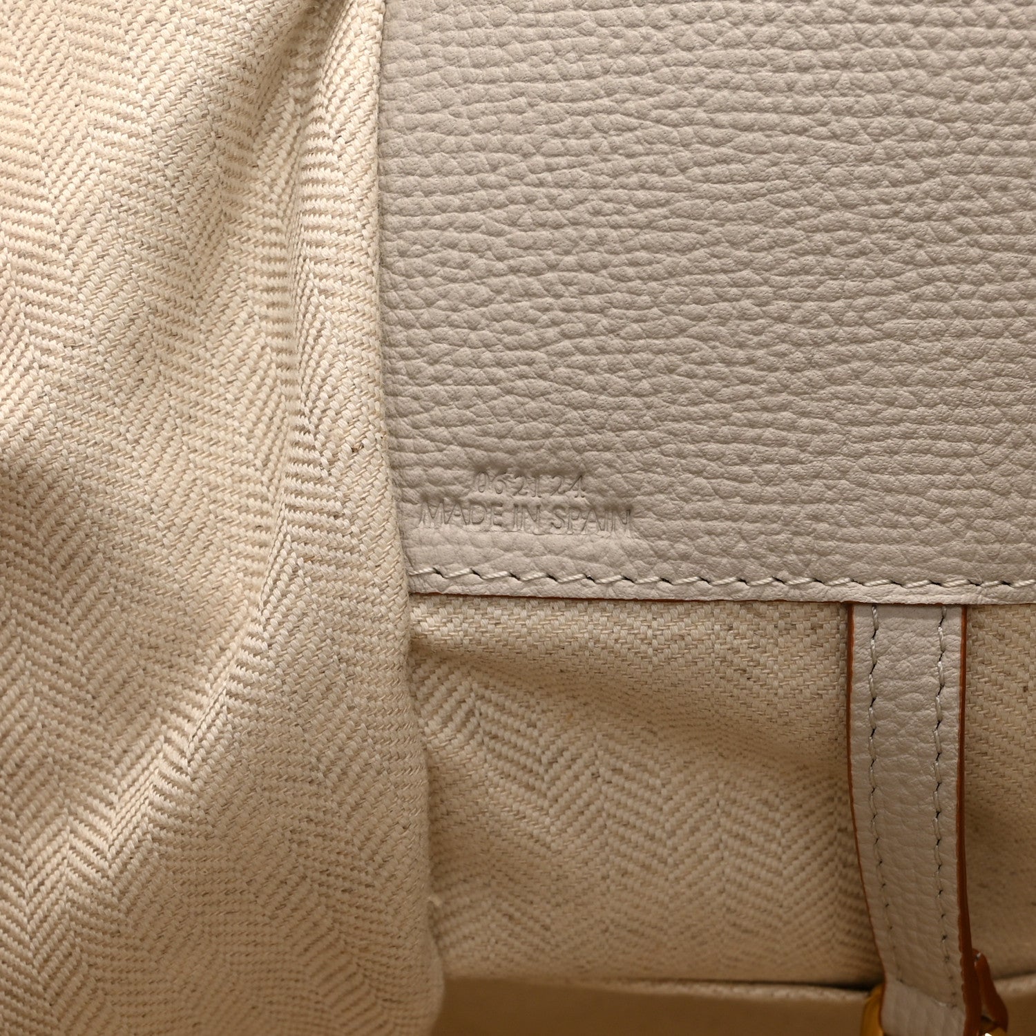 Grained Calfskin Small Hammock Shoulder Bag Light Ghost