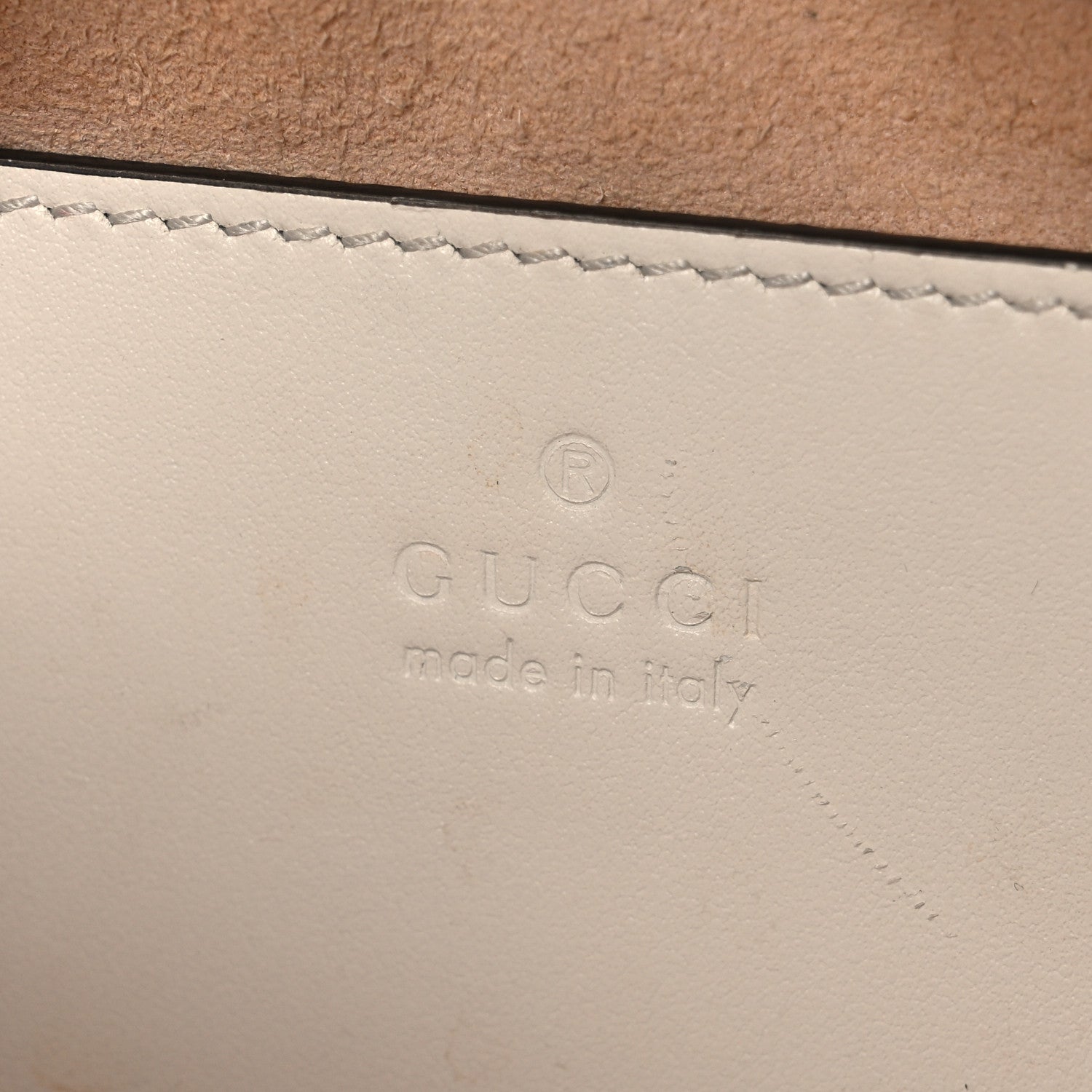 Calfskin Matelasse Small GG Marmont Chain Shoulder Bag White