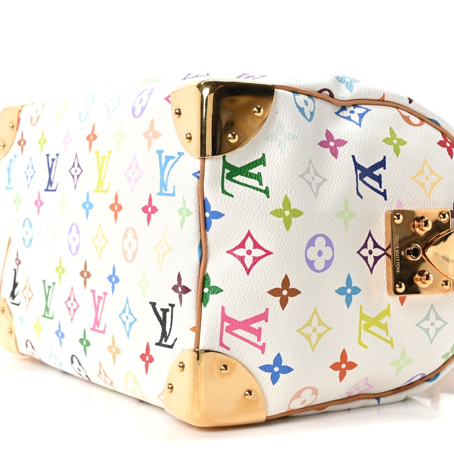 Monogram Multicolor Speedy 30 White