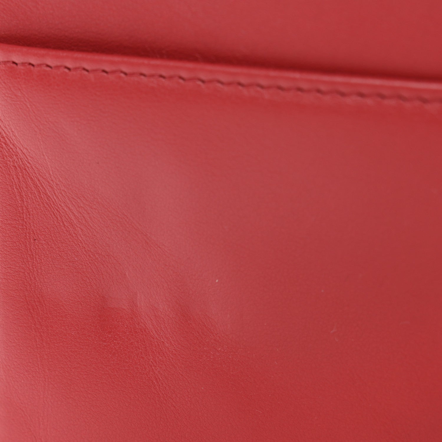 Caviar Quilted Boy Wallet On Chain WOC Red