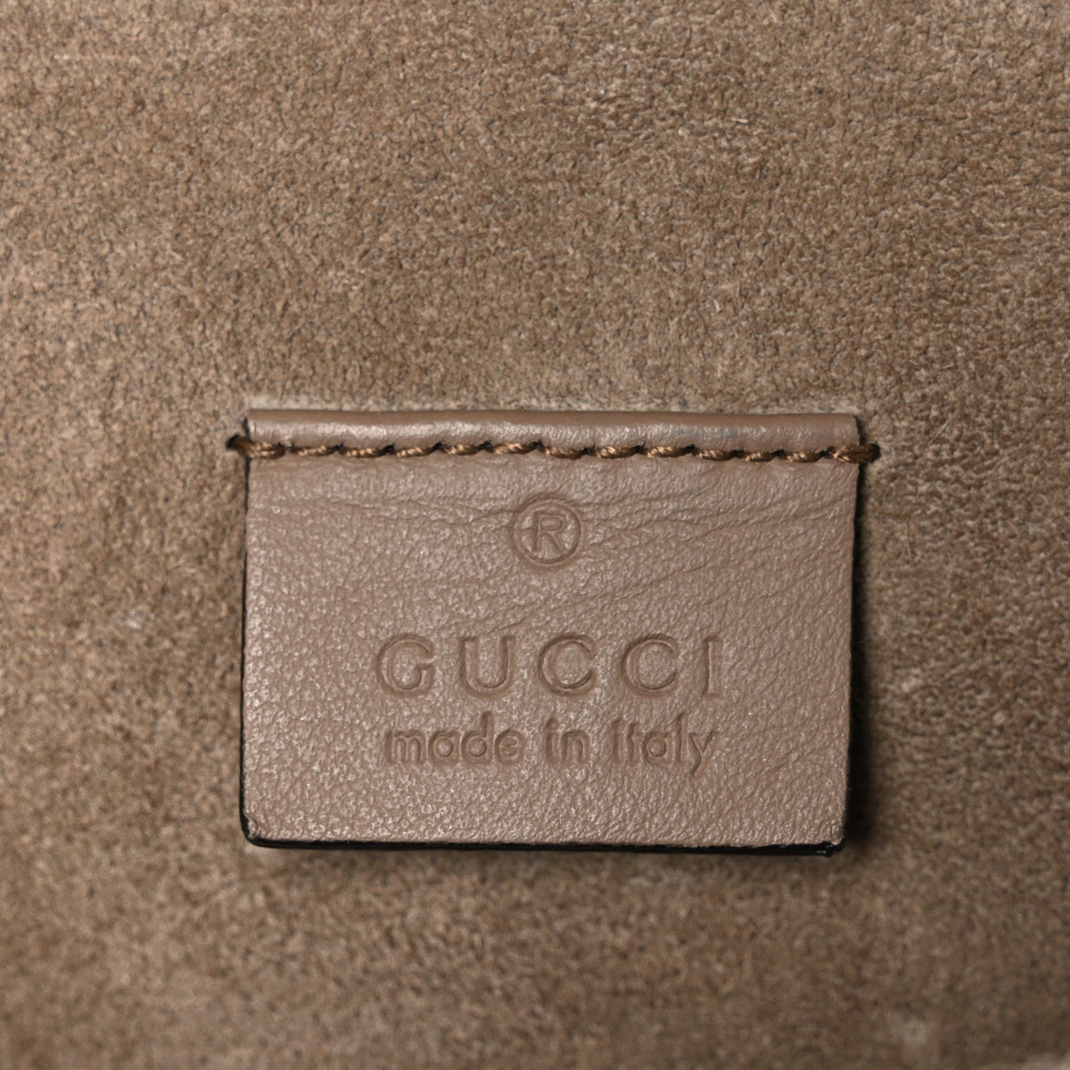GG Supreme Monogram Medium Dionysus Shoulder Bag Taupe