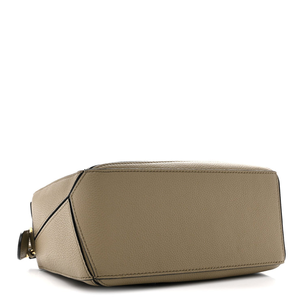 Calfskin Small Puzzle Bag Artichoke Green