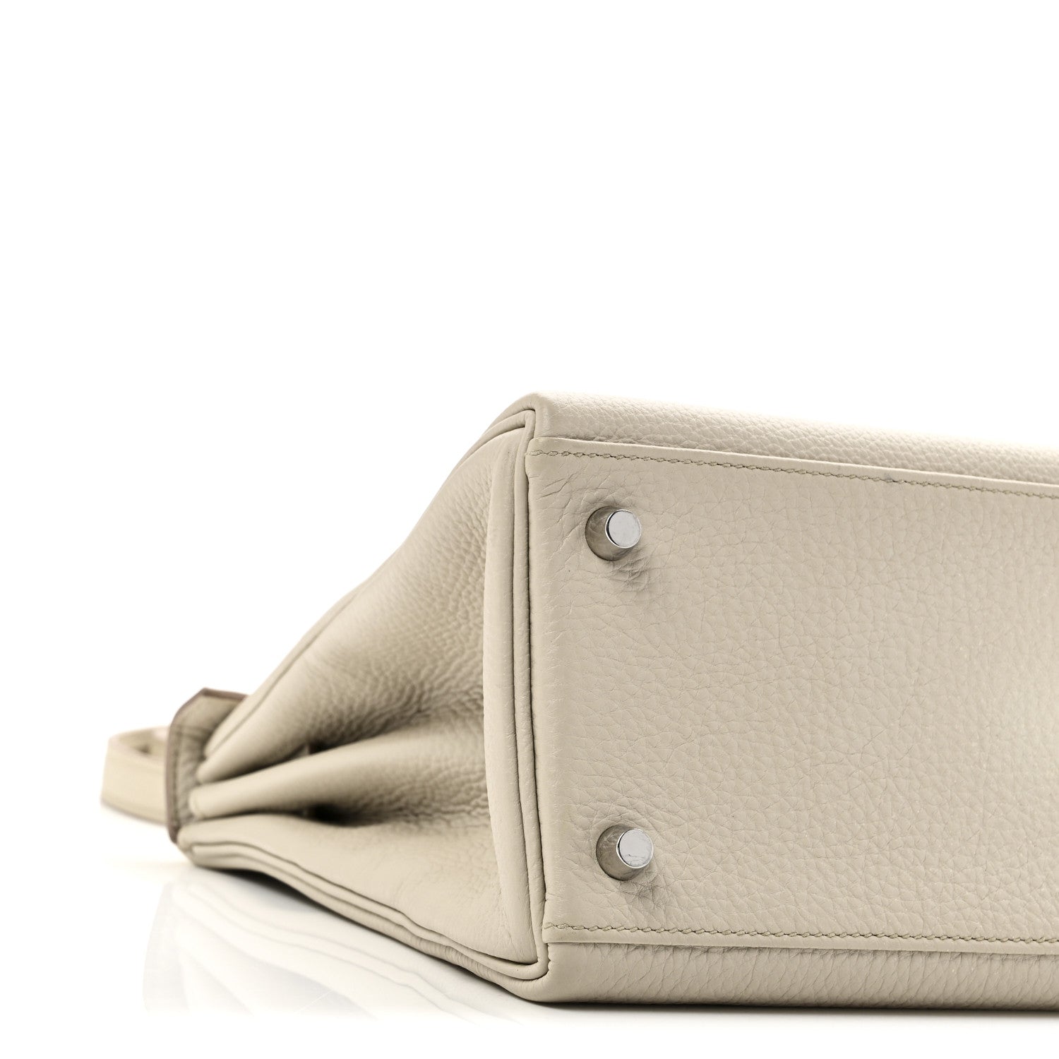 Togo Matte Alligator Kelly Retourne Touch 28 Beton