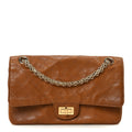Lambskin Quilted Crush 2.55 Reissue 225 Flap Camel