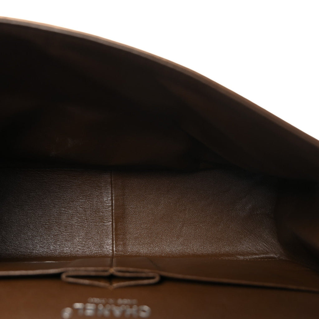 Metallic Aged Calfskin Quilted 2.55 Reissue 227 Flap Bronze