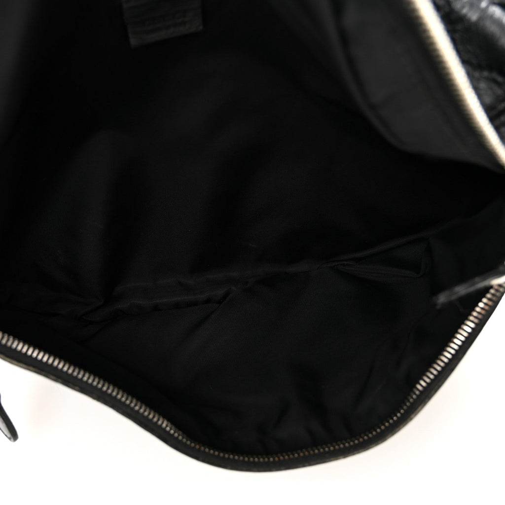 Guccissima Web Belt Bag Black