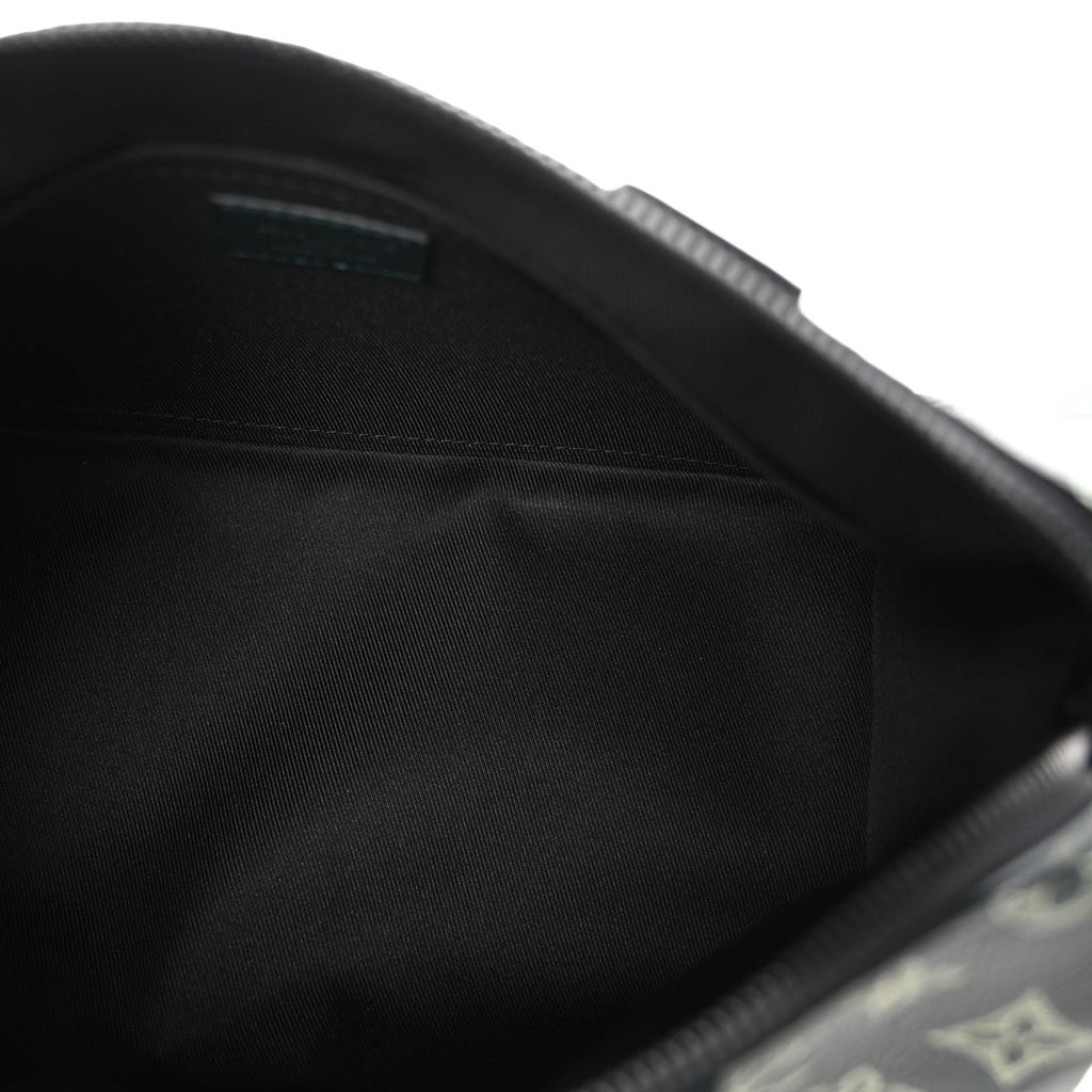 Monogram Shadow City Keepall Forest Green