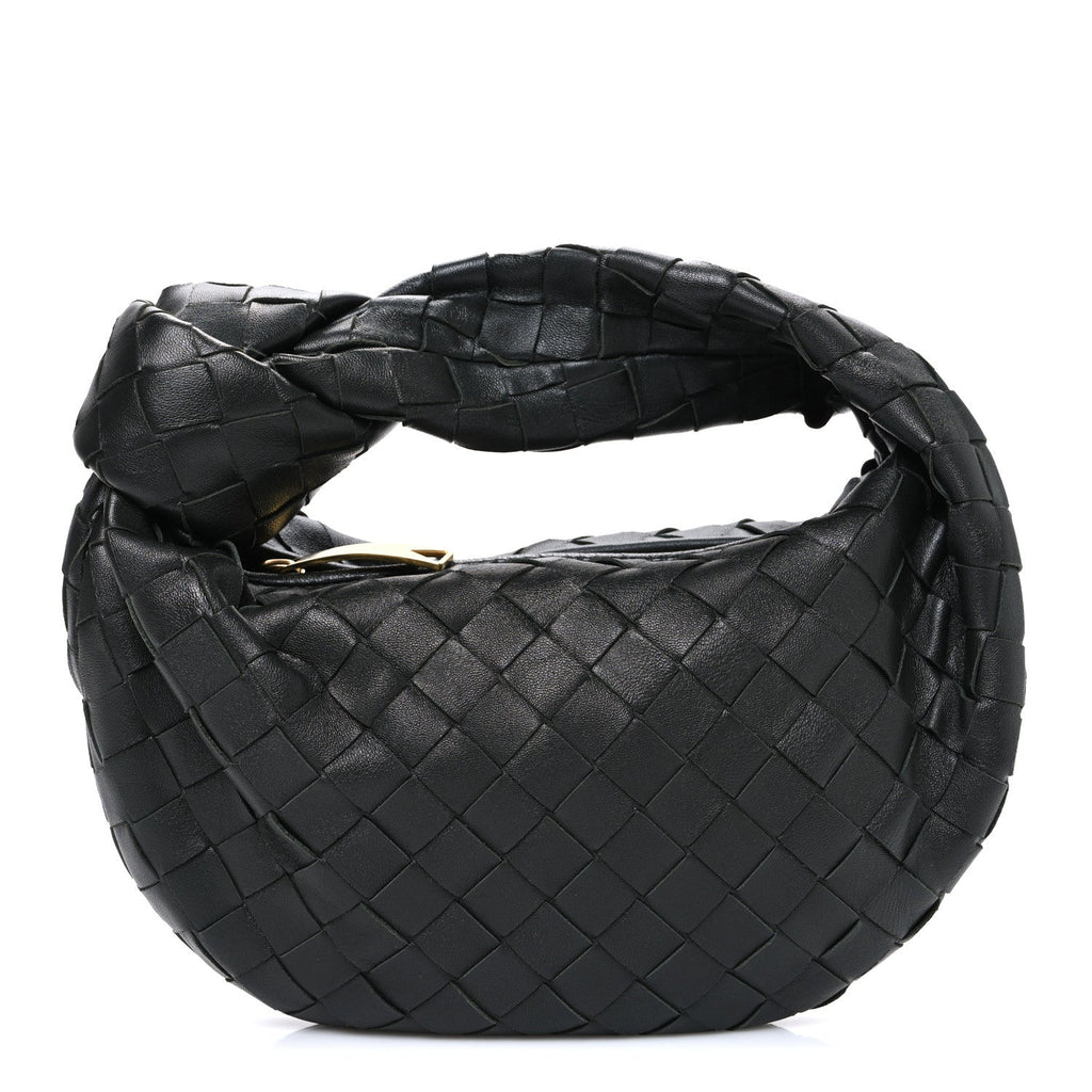 Nappa Intrecciato Mini Jodie Dark Moss