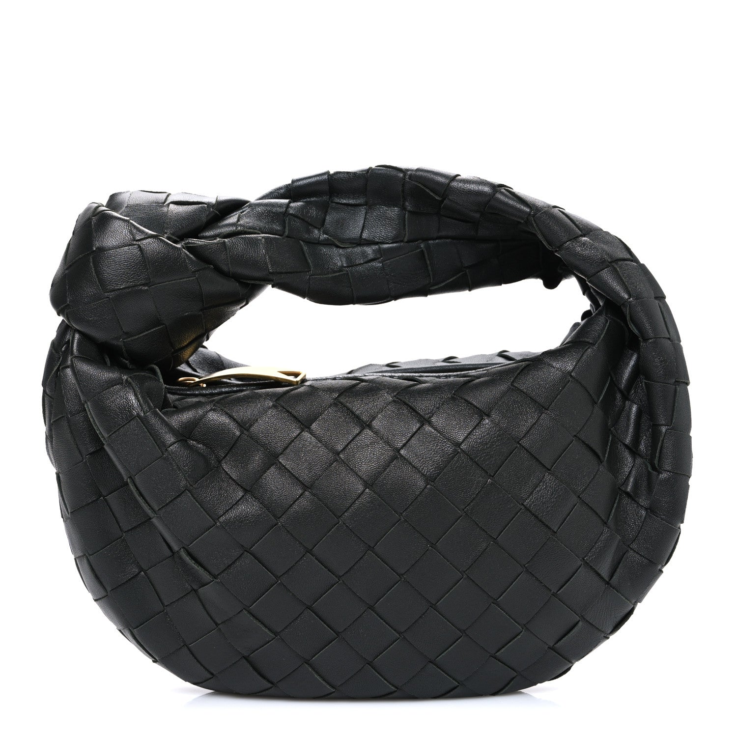 Nappa Intrecciato Mini Jodie Dark Moss