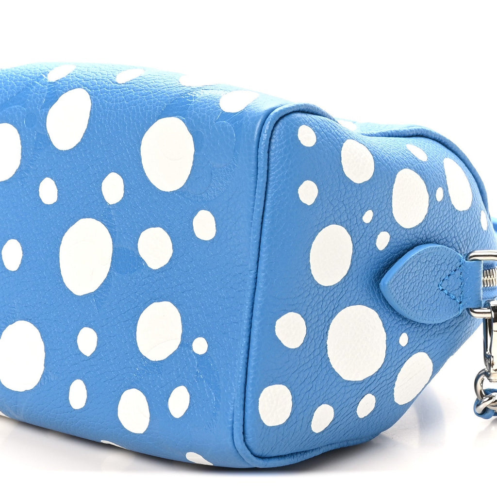 LV X YK Empreinte Speedy Bandouliere 20 Blue White