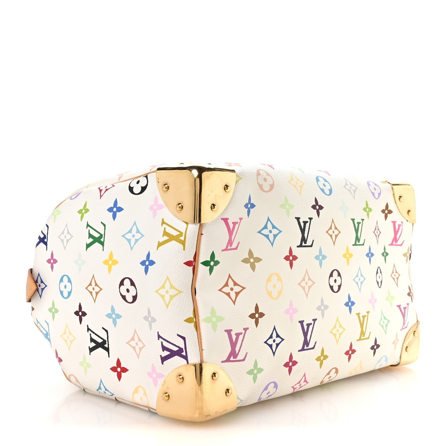 Monogram Multicolor Speedy 30 White