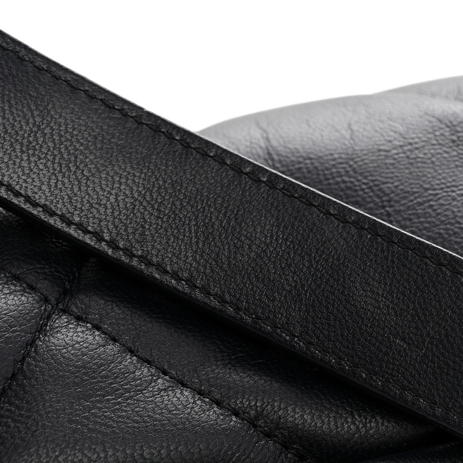 Goatskin Quilted Medium Chanel 19 Flap Navy Blue