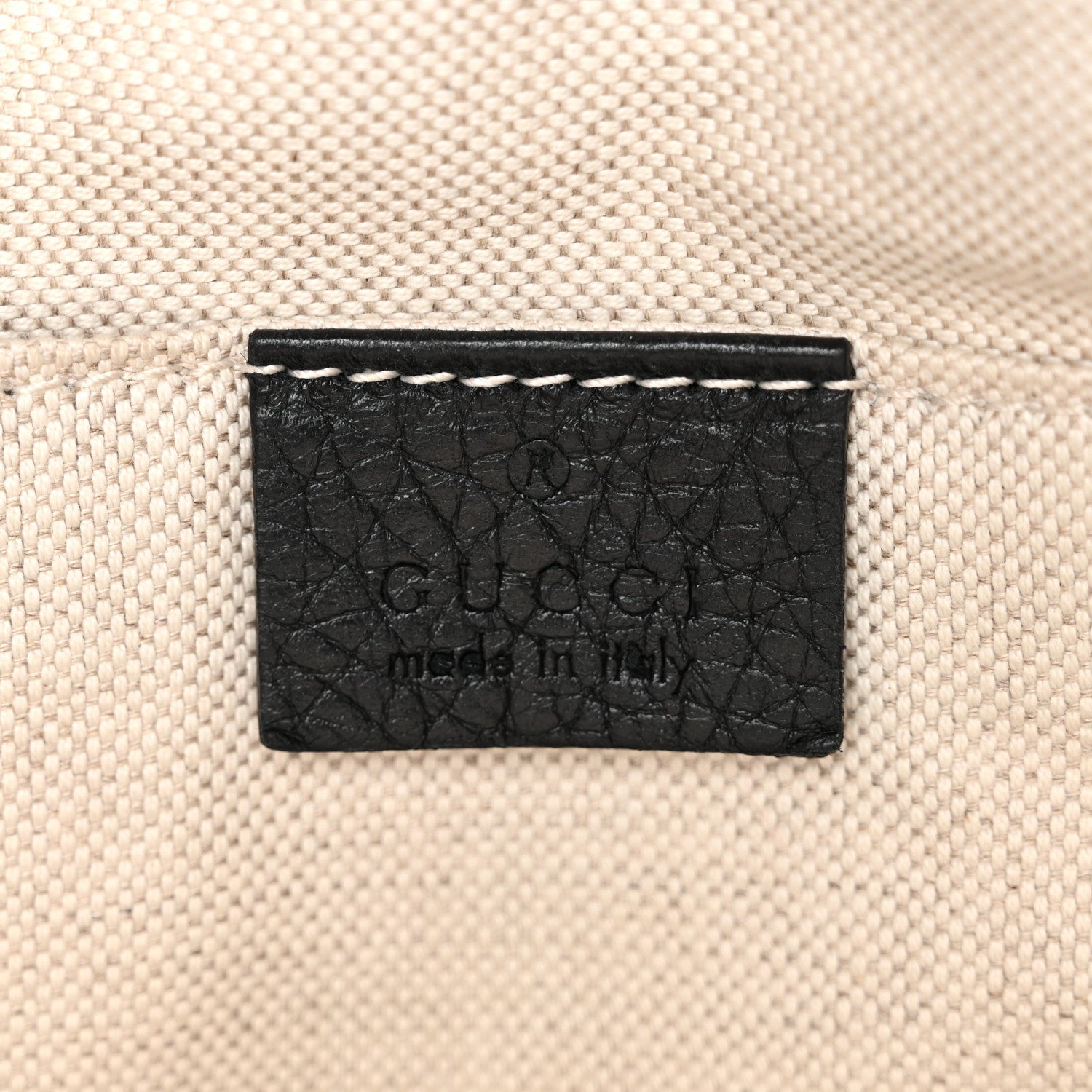 Pebbled Calfskin Small Soho Disco Bag Black