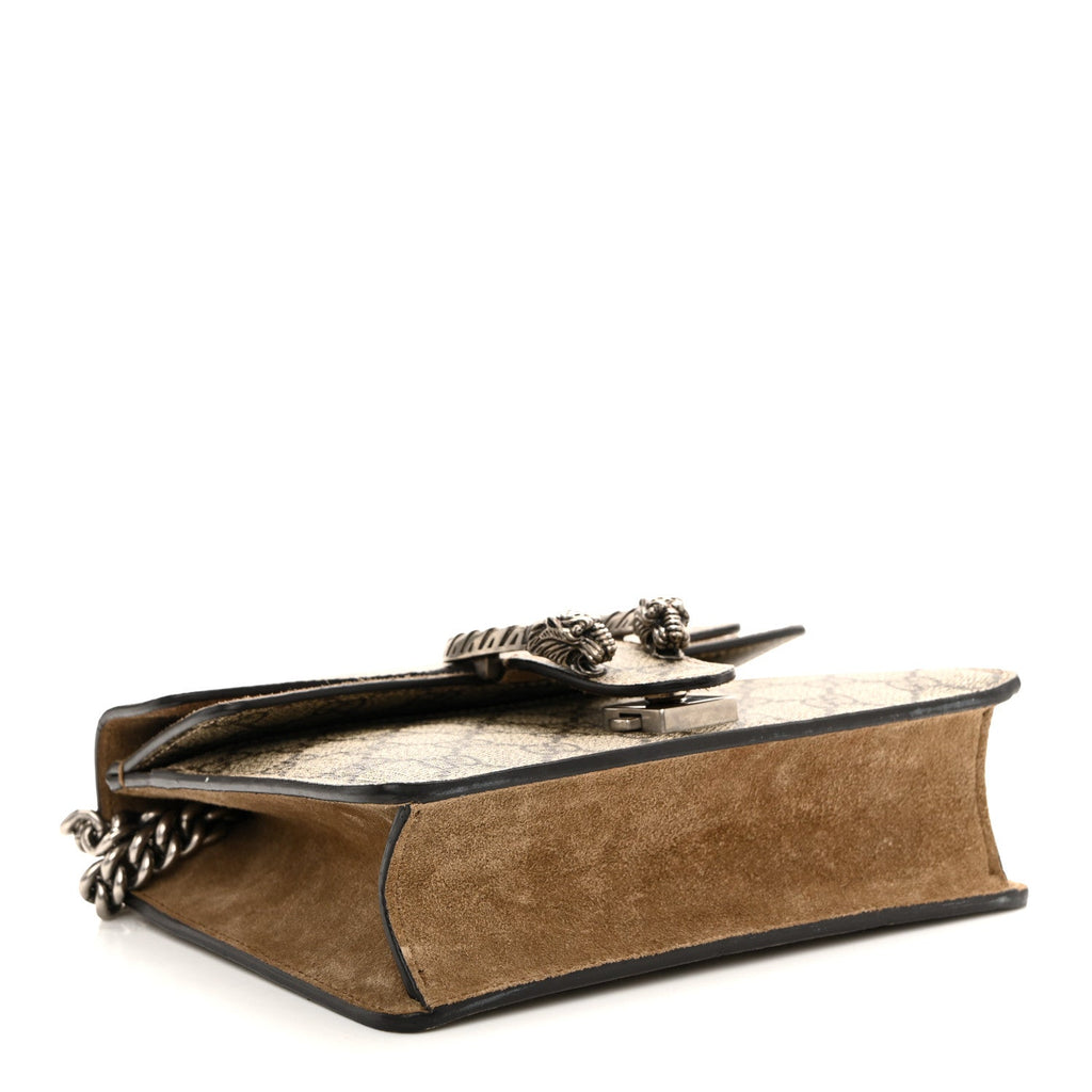 GG Supreme Monogram Mini Dionysus Shoulder Bag Taupe