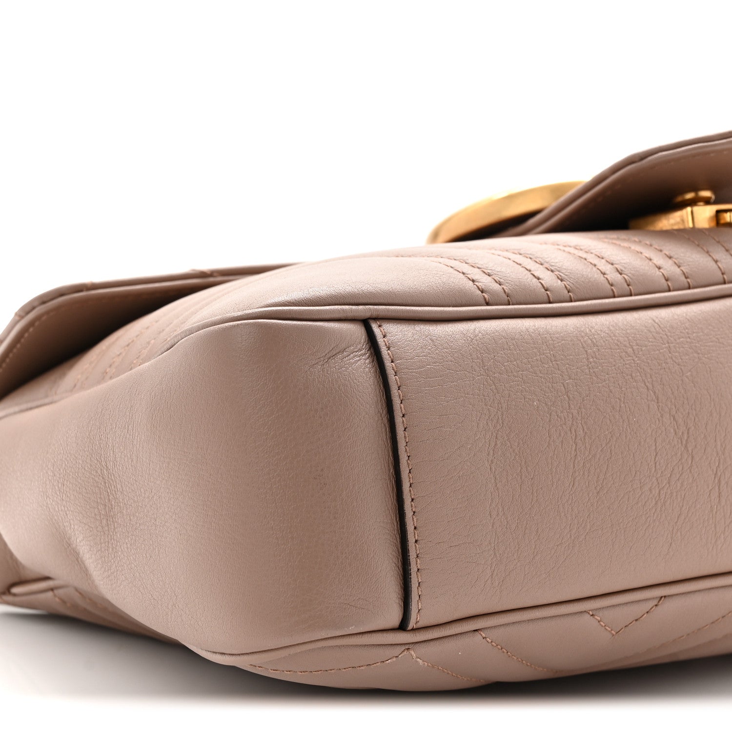 Calfskin Matelasse Medium GG Marmont Shoulder Bag Porcelain Rose